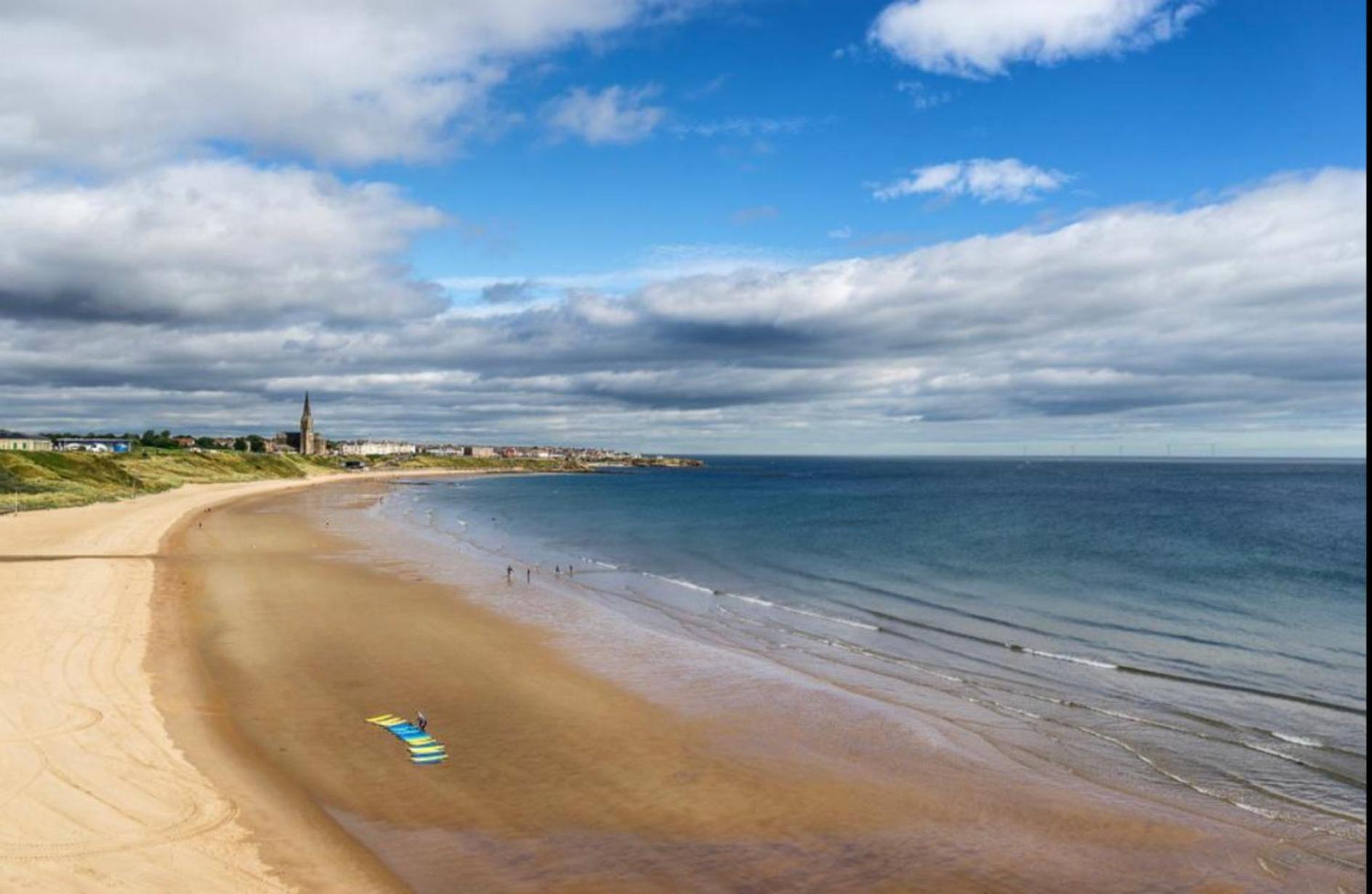 Rockcliffe Retreat, Stylish Coastal Apartment Whitley Bay Exterior foto